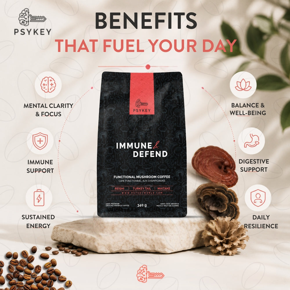 Immune & Defend — Functional Mushroom Coffee