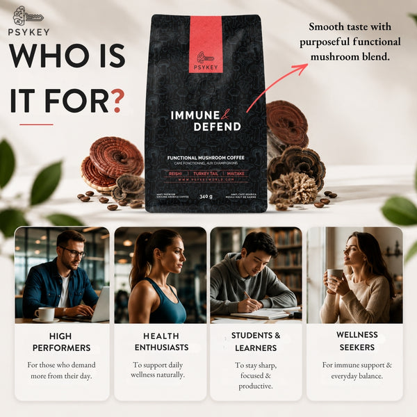 Immune & Defend — Functional Mushroom Coffee